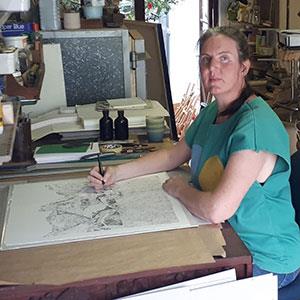 South African visual artist Kitty Dörje