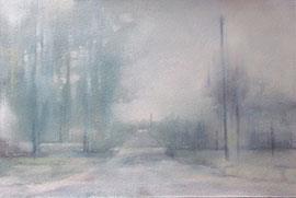 All Is Quiet On The Anonymous Route - Painting by Joanne Reen