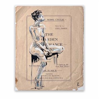 Garden Of Romance - Life Drawing by Lisette Forsyth