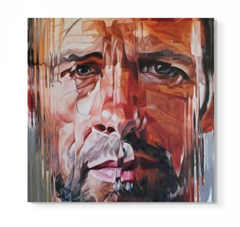 Stratification II - Painting by Corné Eksteen