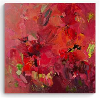 Passion - Painting by Claudia Treagus
