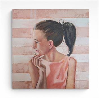 Pink - Painting by Mila Posthumus