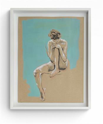 A Little Blur - Life Drawing by Lisette Forsyth