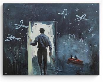 Come Up Here - Painting by Janna Prinsloo