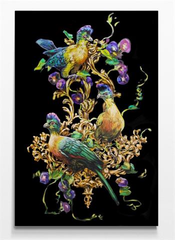 Tangled Dreams - Painting by Grace Kotze