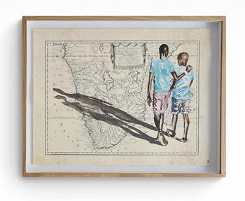 A Stitch In Time - Painting by Lisette Forsyth