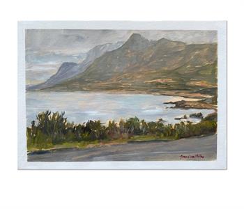 Misty Morning - Painting by Joanna Lee Miller