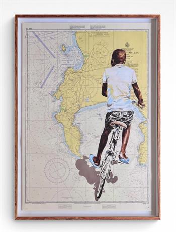 Easy Rider - Hand Embellished Giclée by Lisette Forsyth