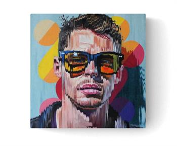 Optical Bias XY-XIII - Painting by Corné Eksteen