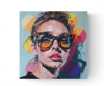Optical Bias XX-II - Painting by Corné Eksteen