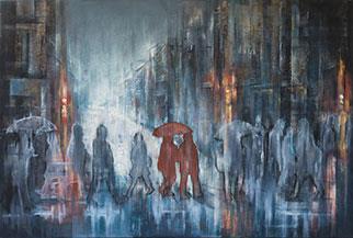The Crossing - Painting by Tharien Smith
