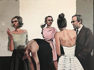 Intermission - Painting by Mila Posthumus