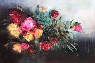 Where Flowers Bloom - Painting by Heidi Shedlock