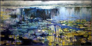 Nymphaea I - Painting by Joanne Reen