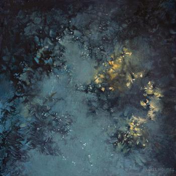 Thoughts At Night - Painting by Laurel Holmes
