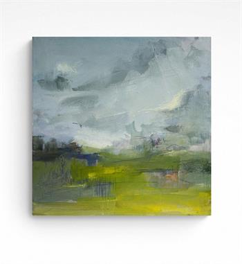 Stormy Silvermine II - Painting by Claudia Treagus