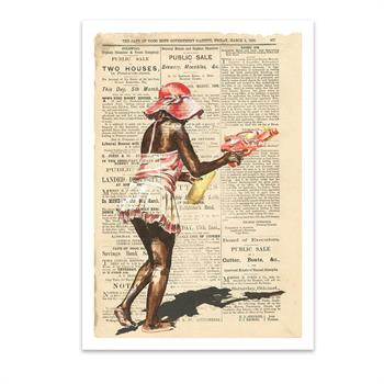 Pen & Sword - Giclée Print by Lisette Forsyth