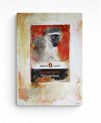 painting of a monkey on the cover of a penguin paperbak