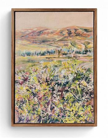 Twilight Over The Karoo - Painting by Karen Wykerd